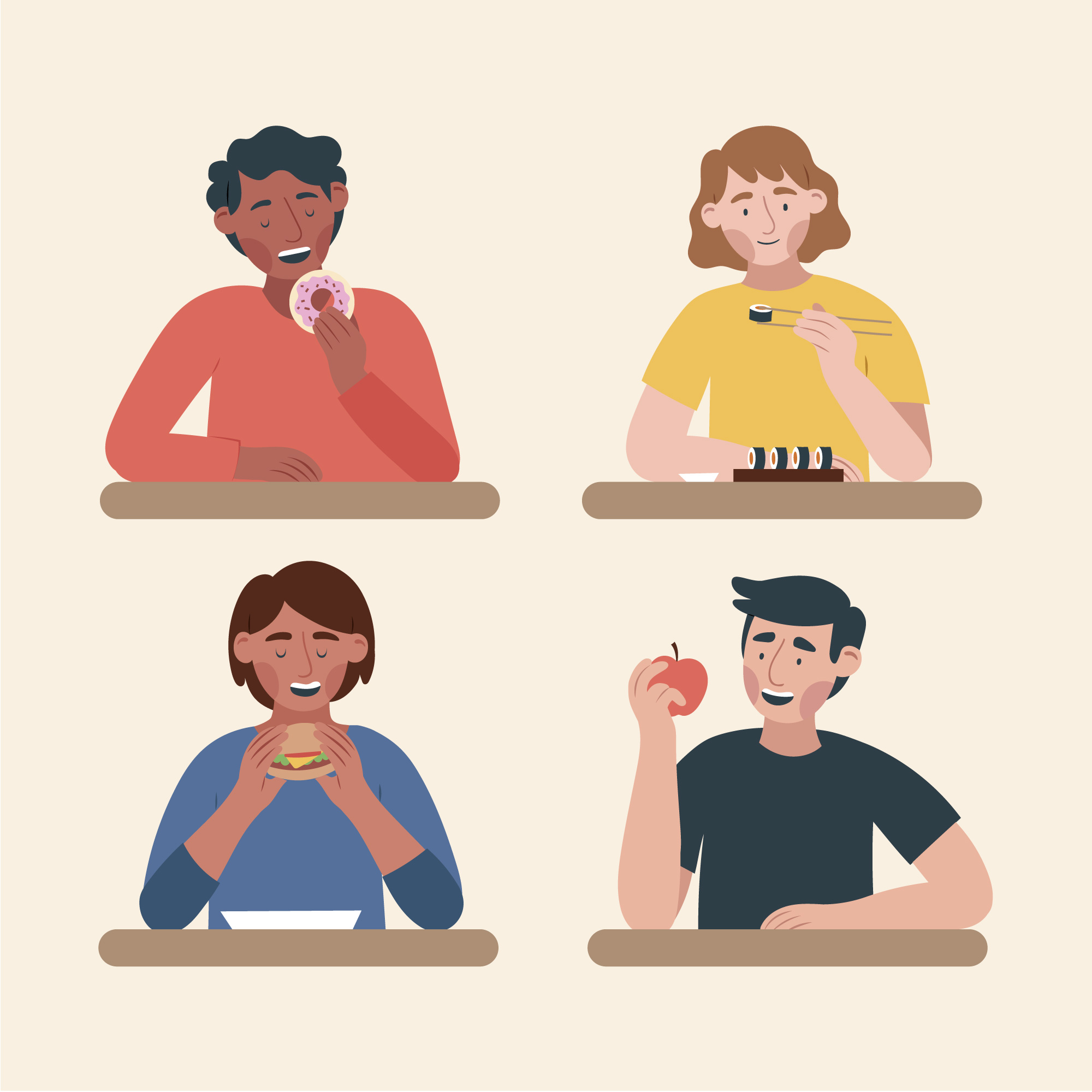 Leerling die geconcentreerd woordjes oefent